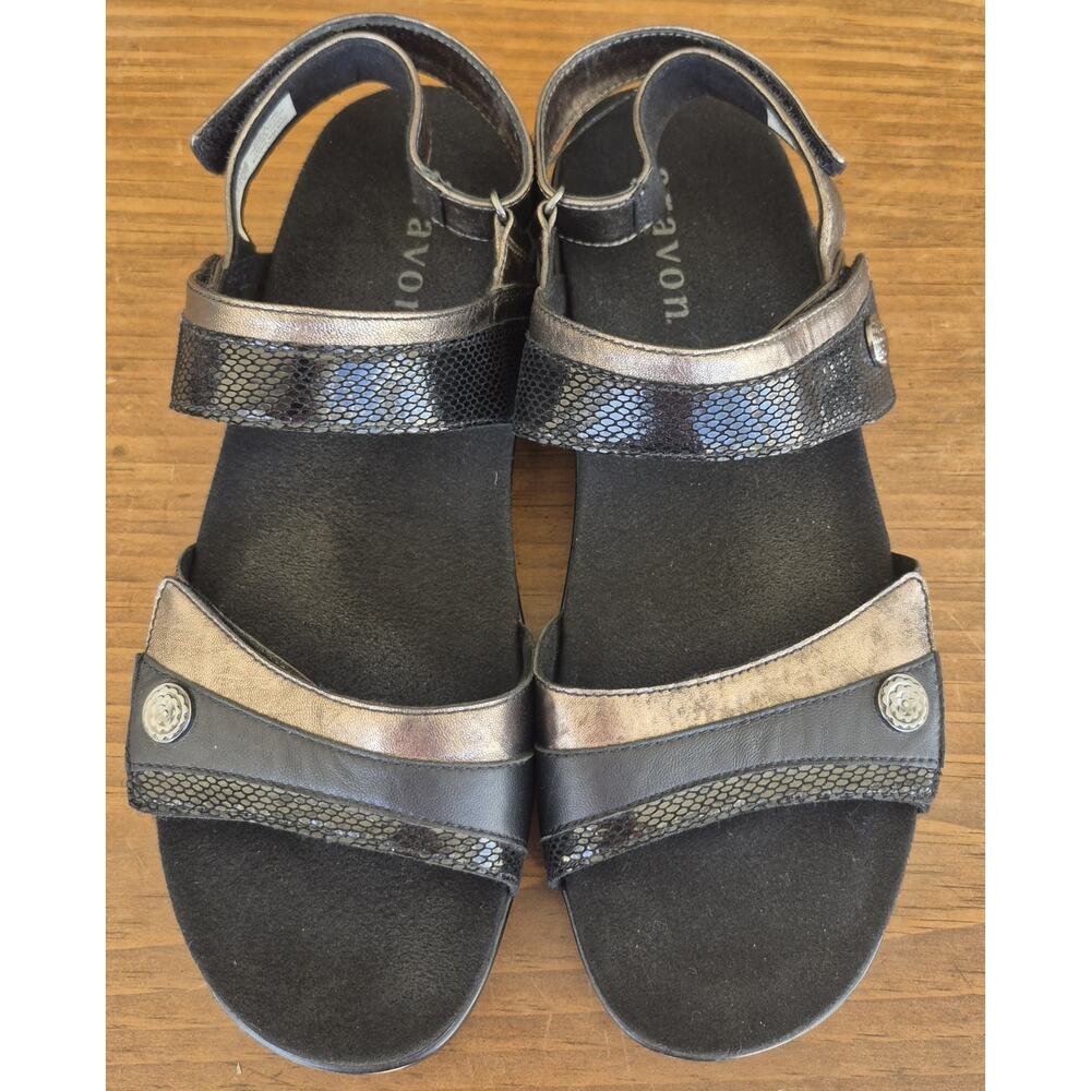 Aravon Katherine Adjustable Strap Sandals Women's Size 11 - Picture 4 of 16